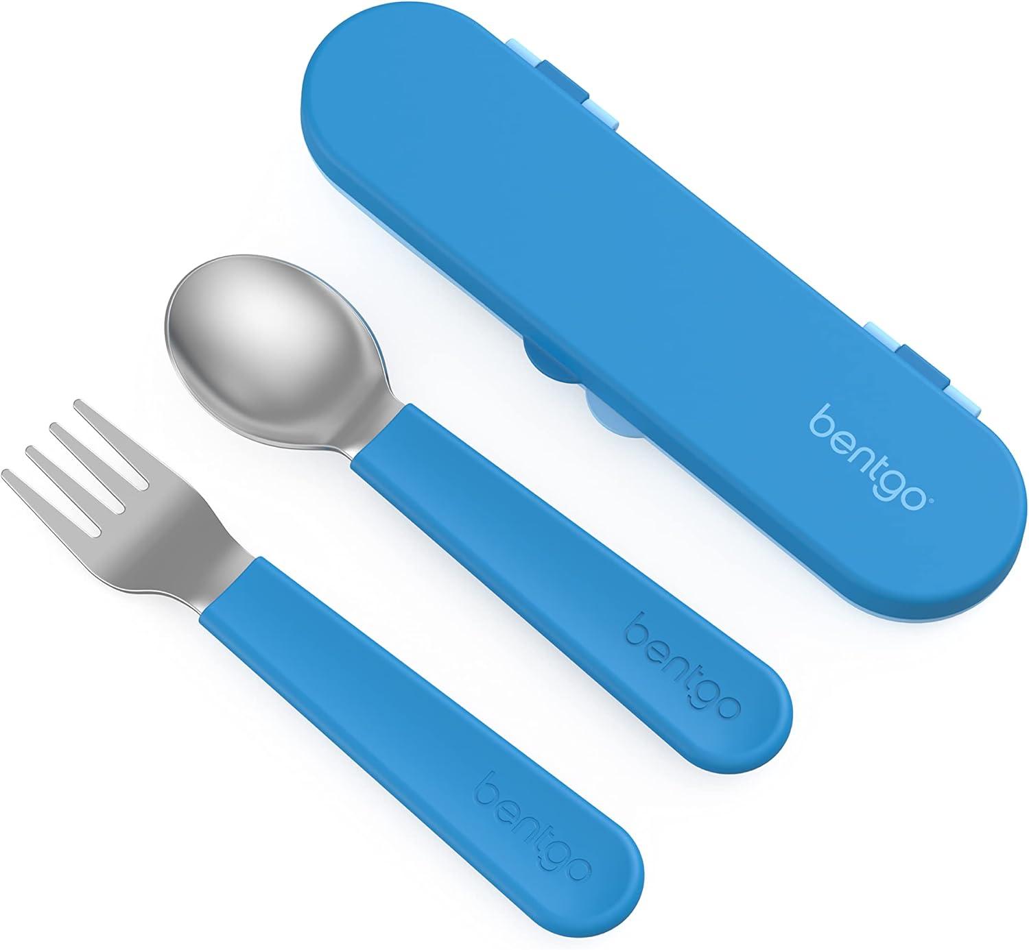 Bentgo Kids' Stainless Steel Utensil - Blue