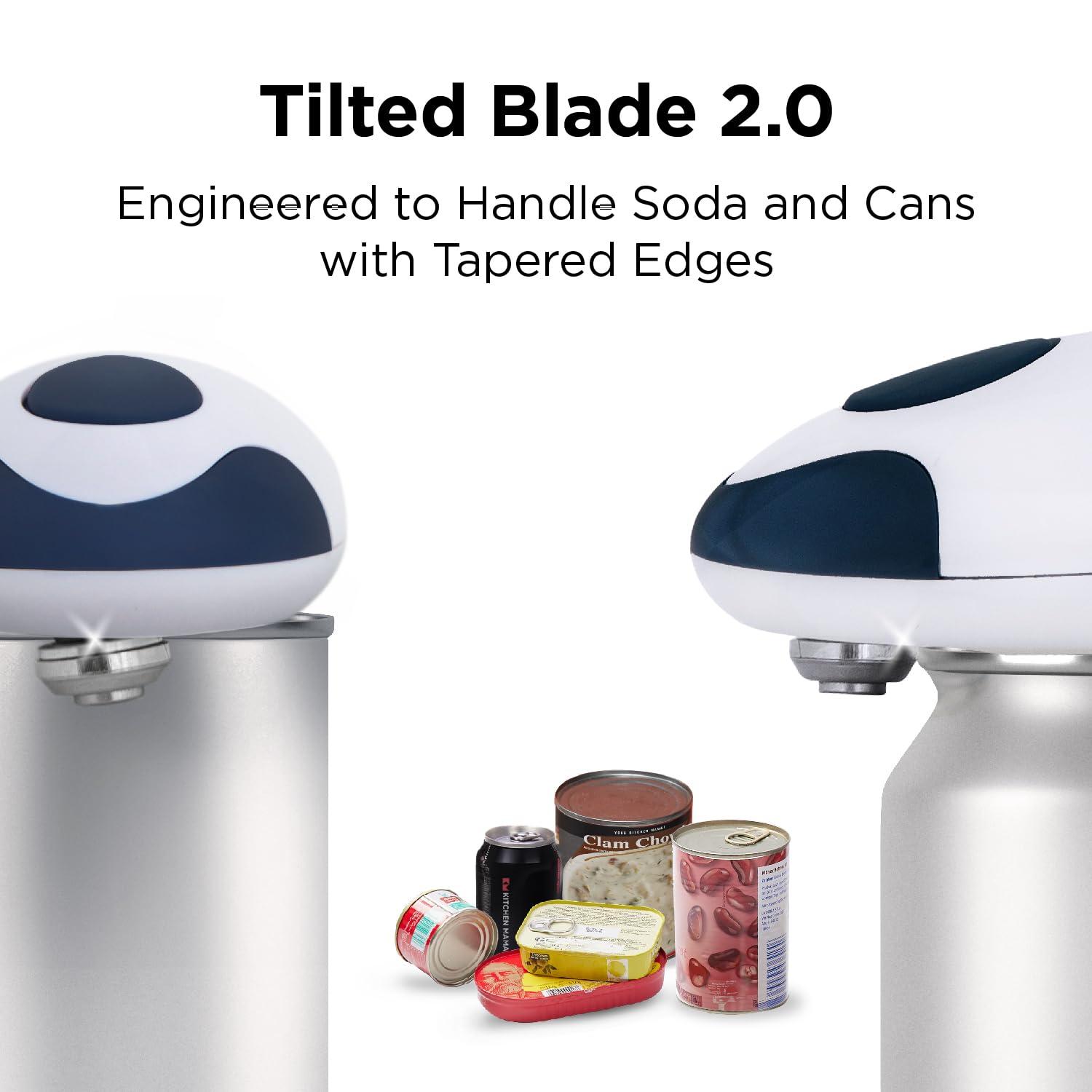 Auto 2.0 Electric Can Opener: Refined Blade Opens Almost Any Cans