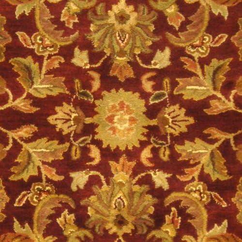 Antiquity AT52 Hand Tufted Indoor Area Rug - Wine/Gold - 7'6"x9'6" - Safavieh