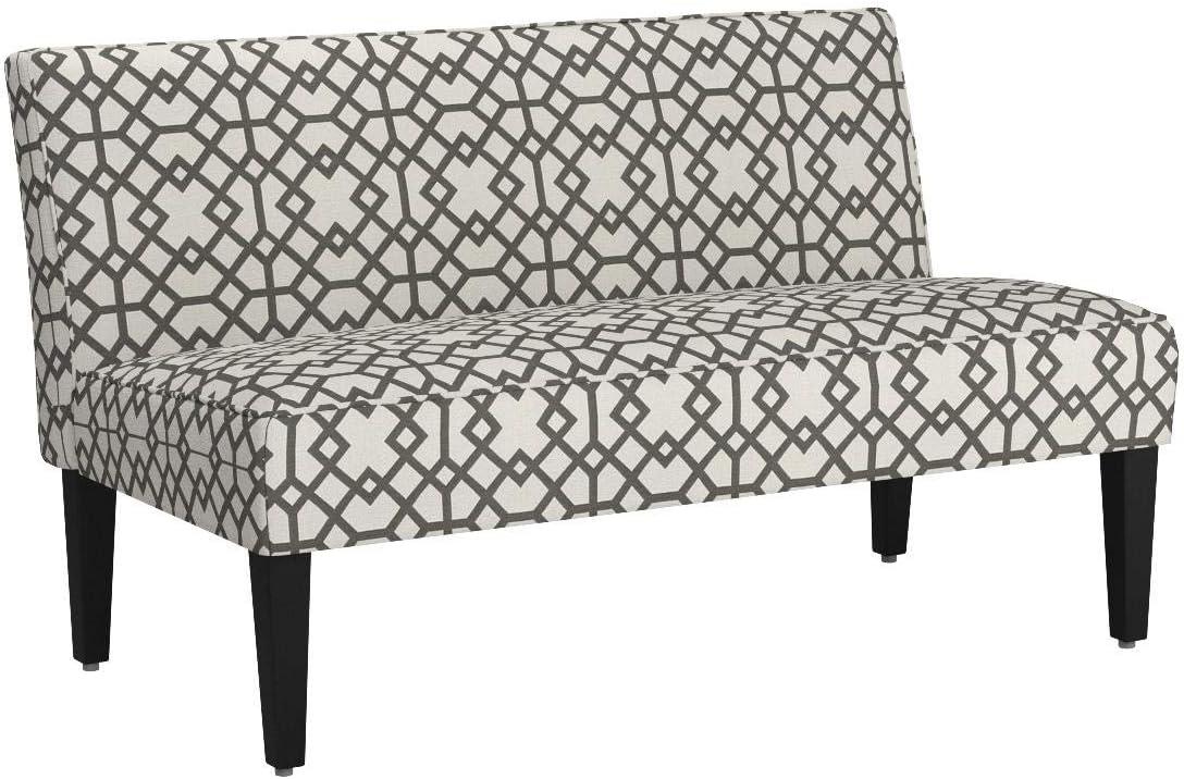 Dejon Loveseat Gray Pattern - Christopher Knight Home: Transitional Style, Polyester Upholstery, Spot Clean