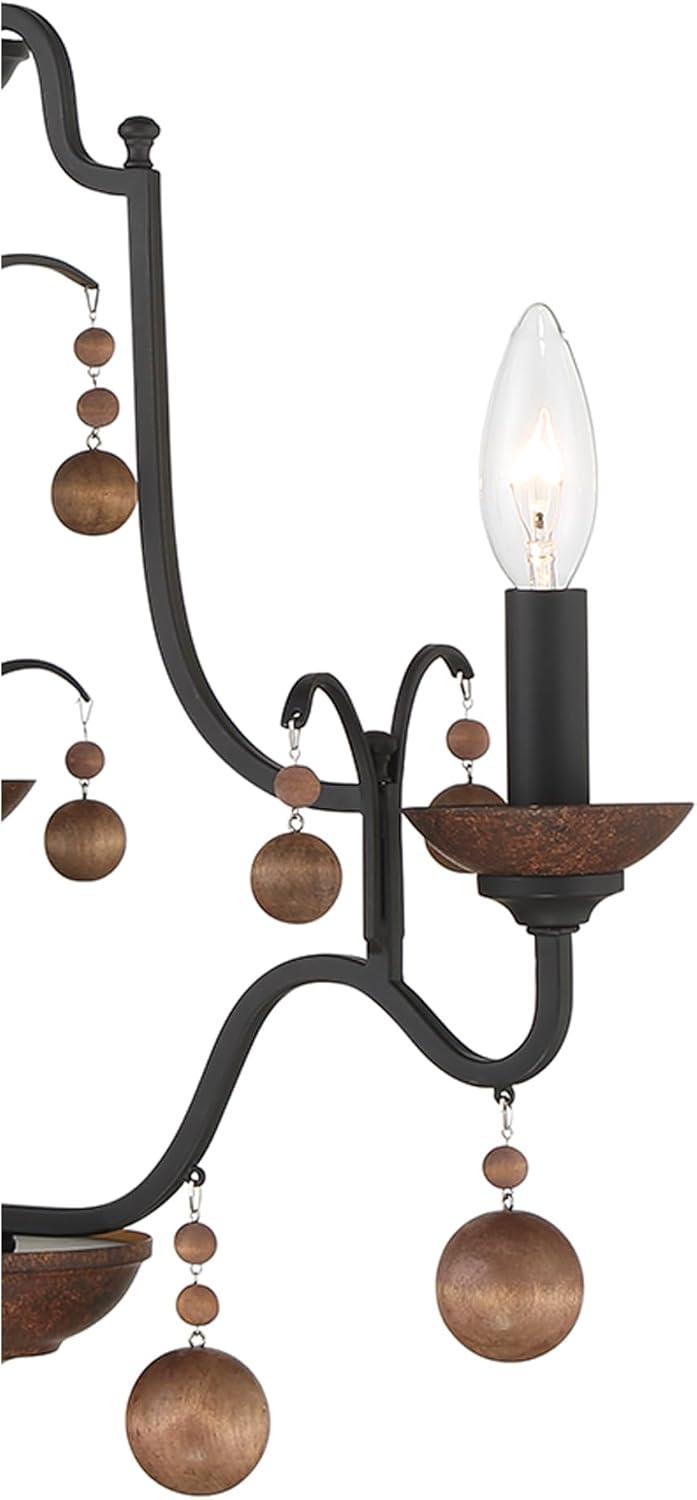 Minka Lavery - Colonial Charm - 3 Light Chandelier-21.5 Inches Tall and 18.75