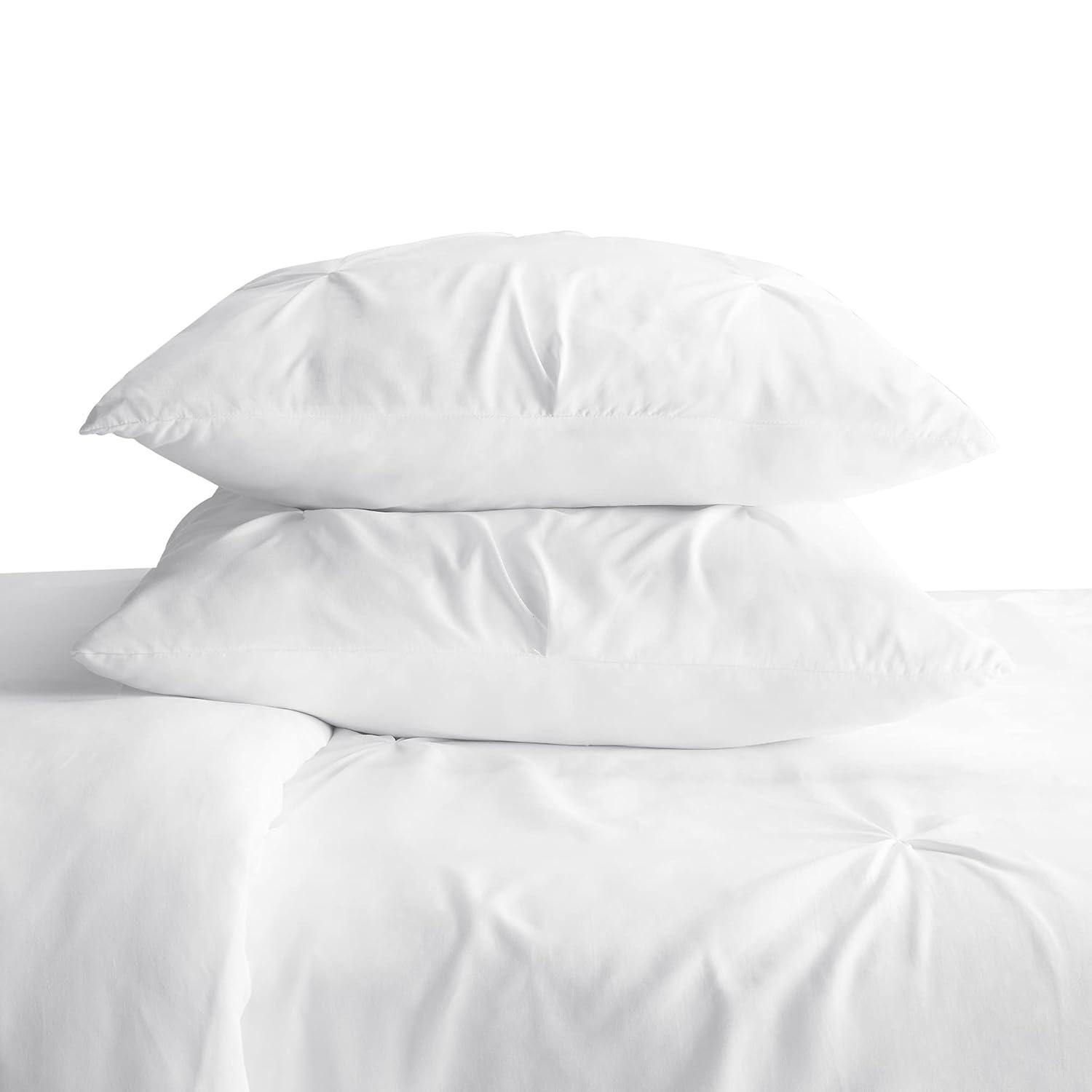 Serta Simply Clean Microfiber 3 Piece Duvet Cover Set