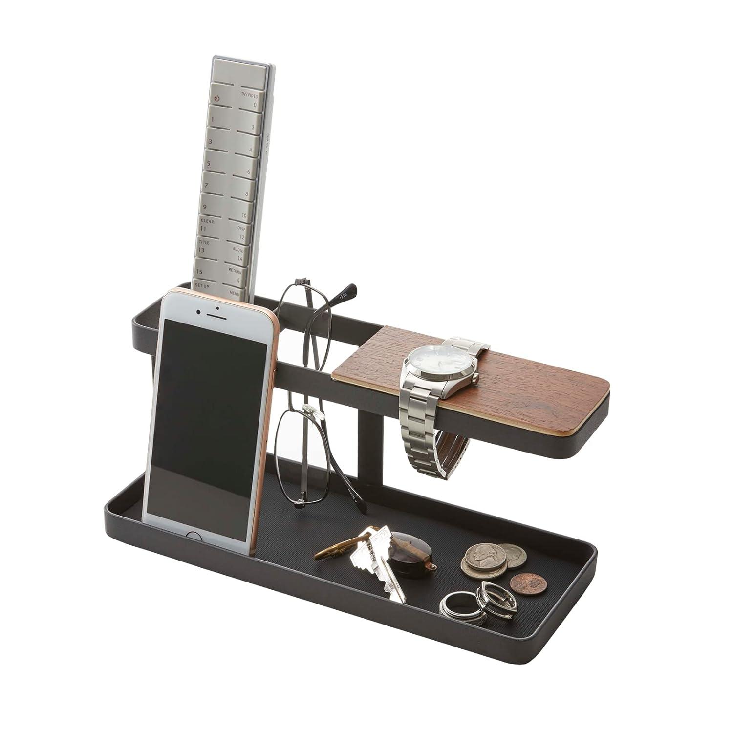 Yamazaki Home Countertop Spice Caddy, Storage And Organizer Rack, Steel, Anti-Slip Rubber Feet