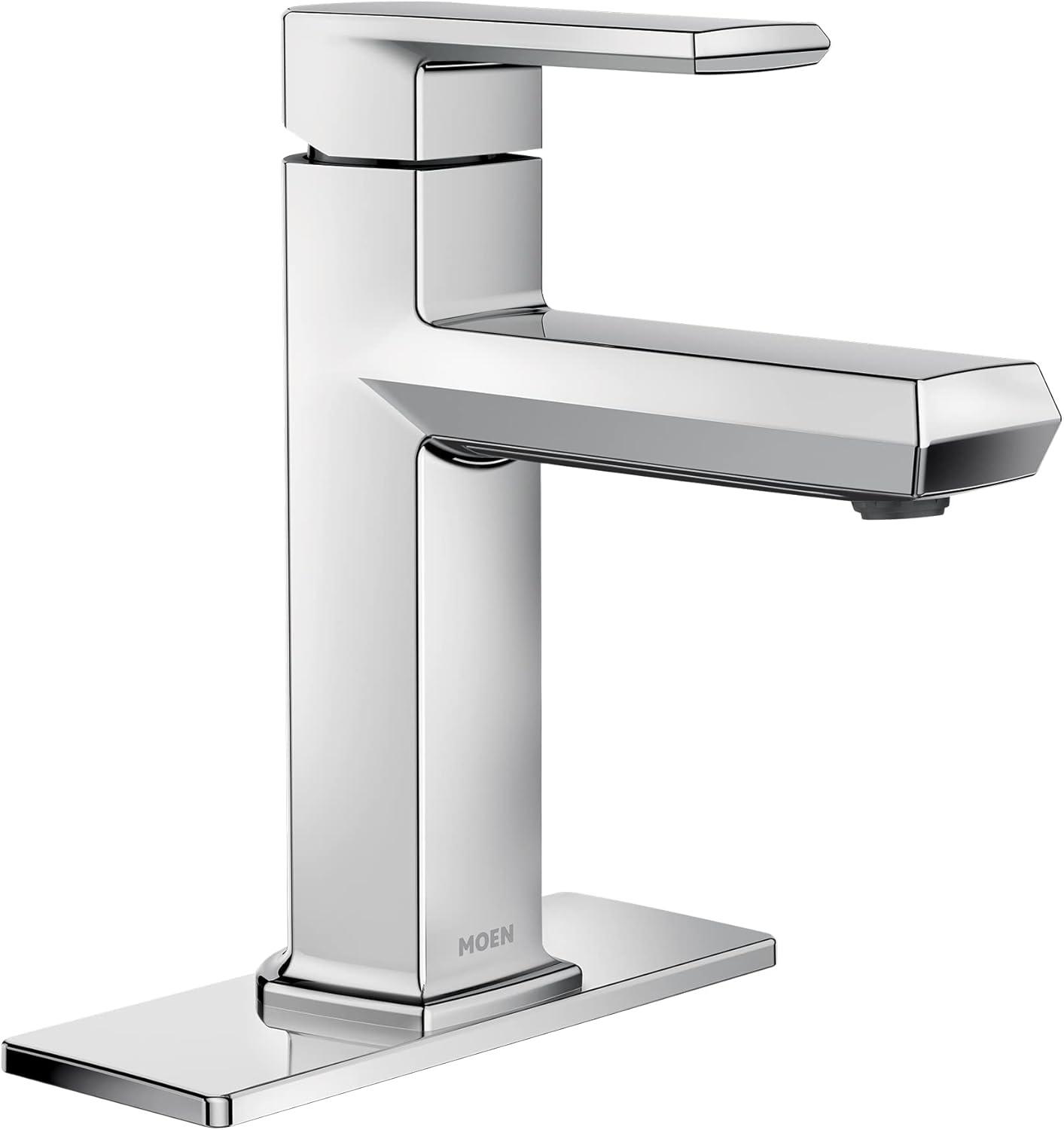 Neese Single Hole Bathroom Faucet with Push Down Drain Assembly