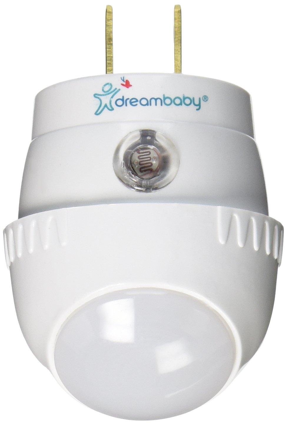 Dreambaby® Auto-Sensor 360° Rotating Swivel Night Light, Long Life LED