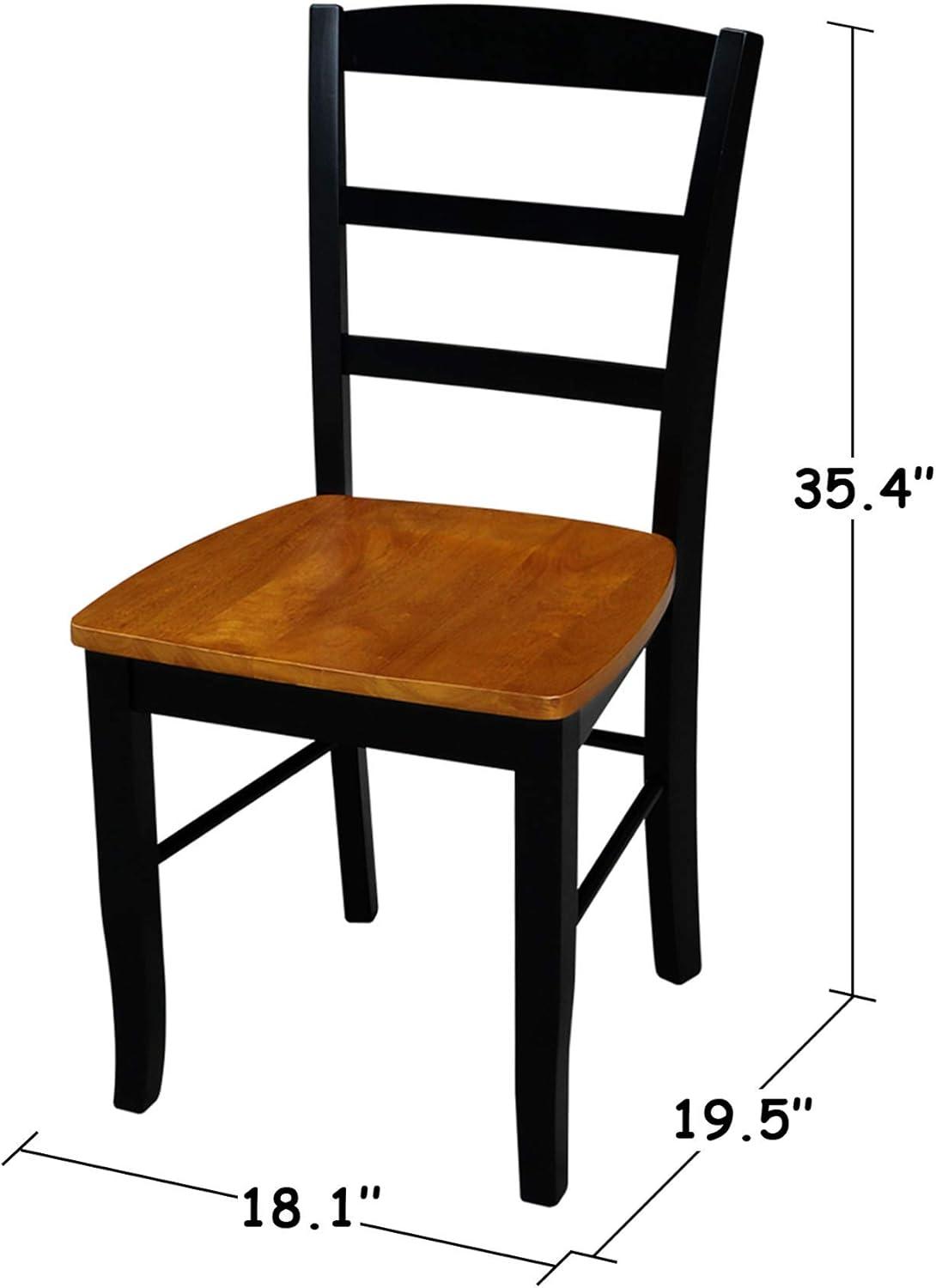 Set of 2 Madrid Ladderback Chairs - International Concepts
