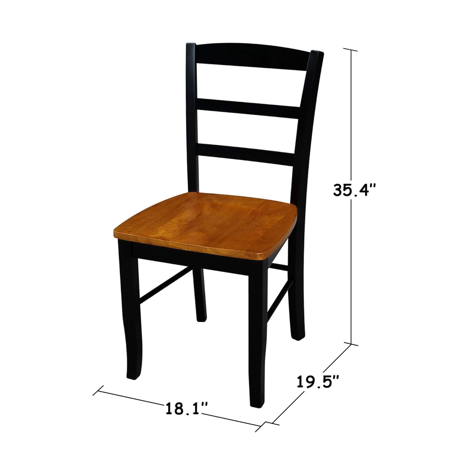 Set of 2 Madrid Ladderback Chairs - International Concepts