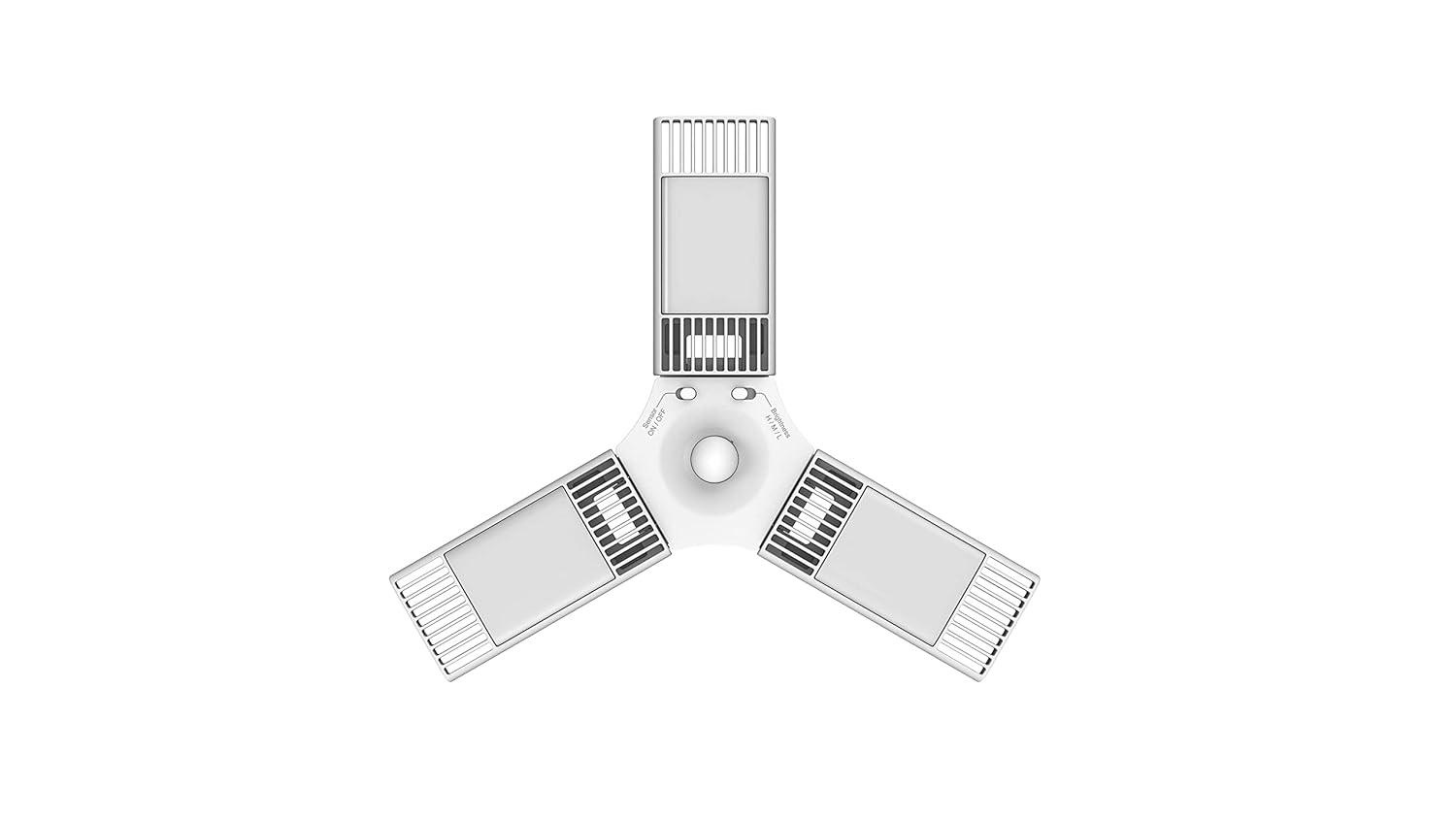 GE Ultra Bright Cool White Utility Light Fixture: LED Garage & Utility Room Light, 8000 Lumens, 80W, Energy Star Certified