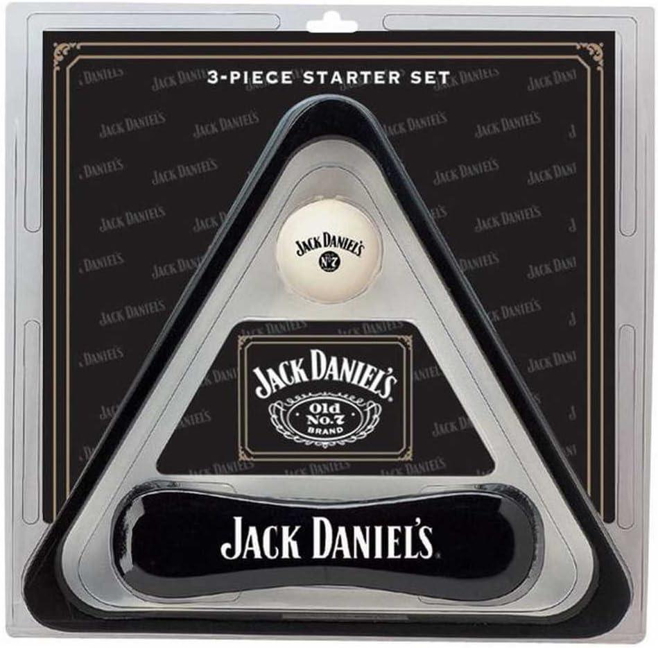 Jack Daniel's 3-Piece Wood Billiard Accessory Set