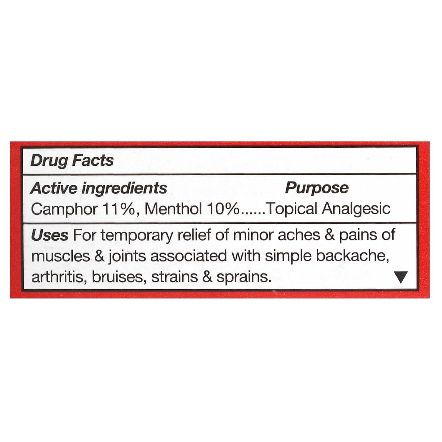 Tiger Balm Pain Relieving Ointment, Red Extra Strength, 0.14 oz (4 g)