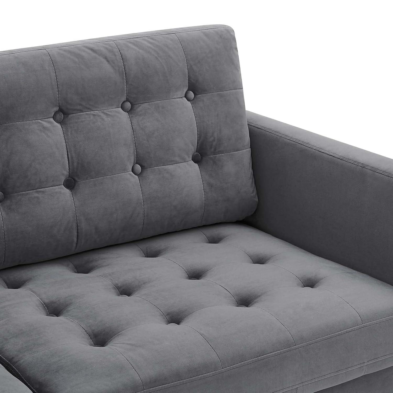 75'' Velvet Sofa