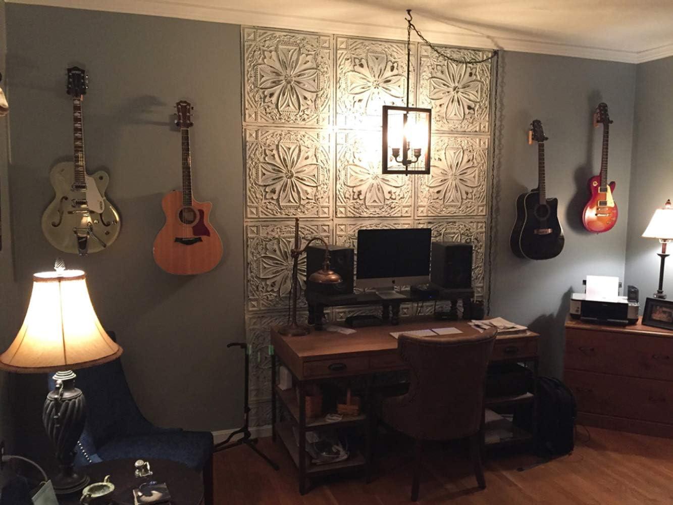 FromPlainToBeautifulInHours Milan 24'' L x 24'' W Textured PVC Drop-In & Glue Up Ceiling Tile Ceiling Tile (Set of 25)