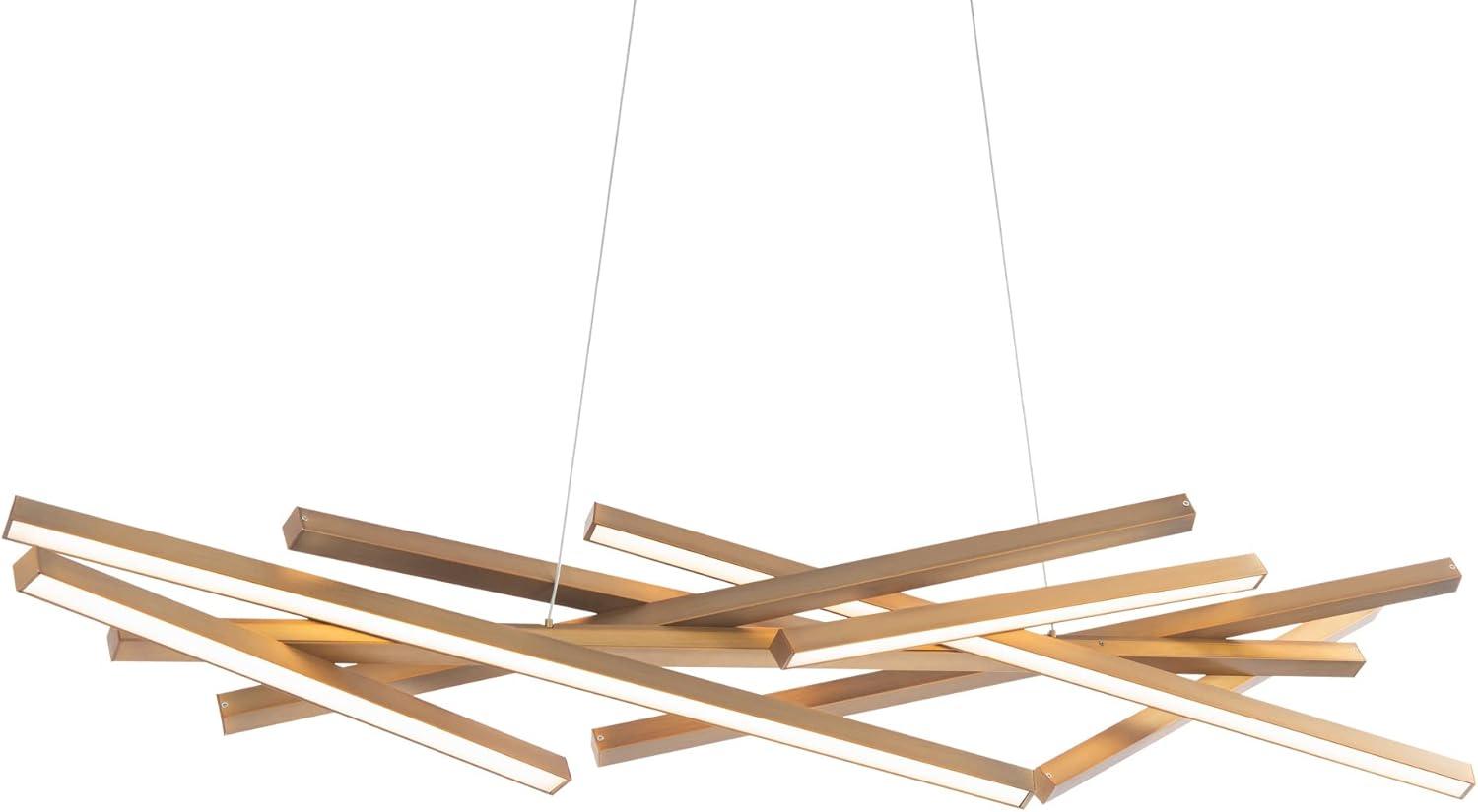 Parallax LED Dimmable Linear Pendant 3000K