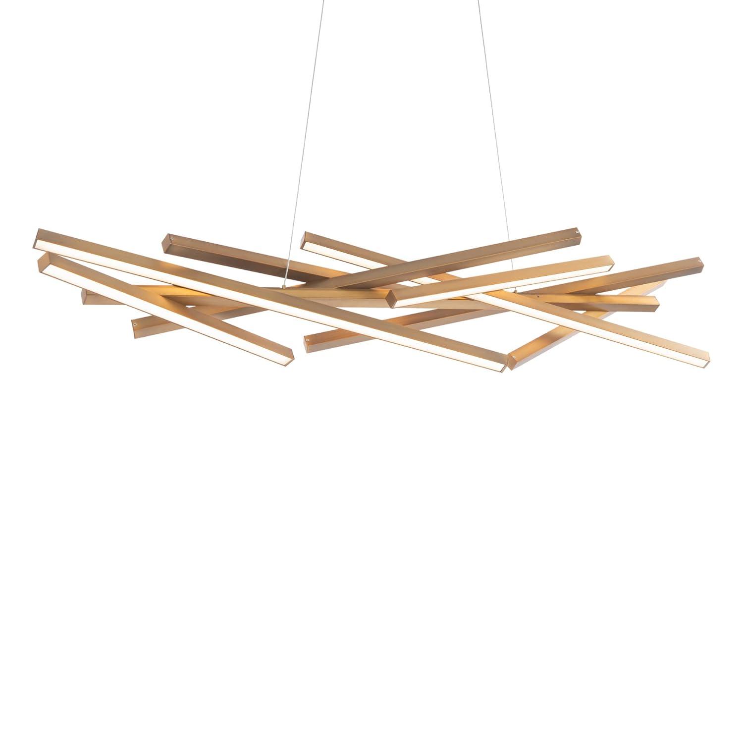 Parallax LED Dimmable Linear Pendant 3000K