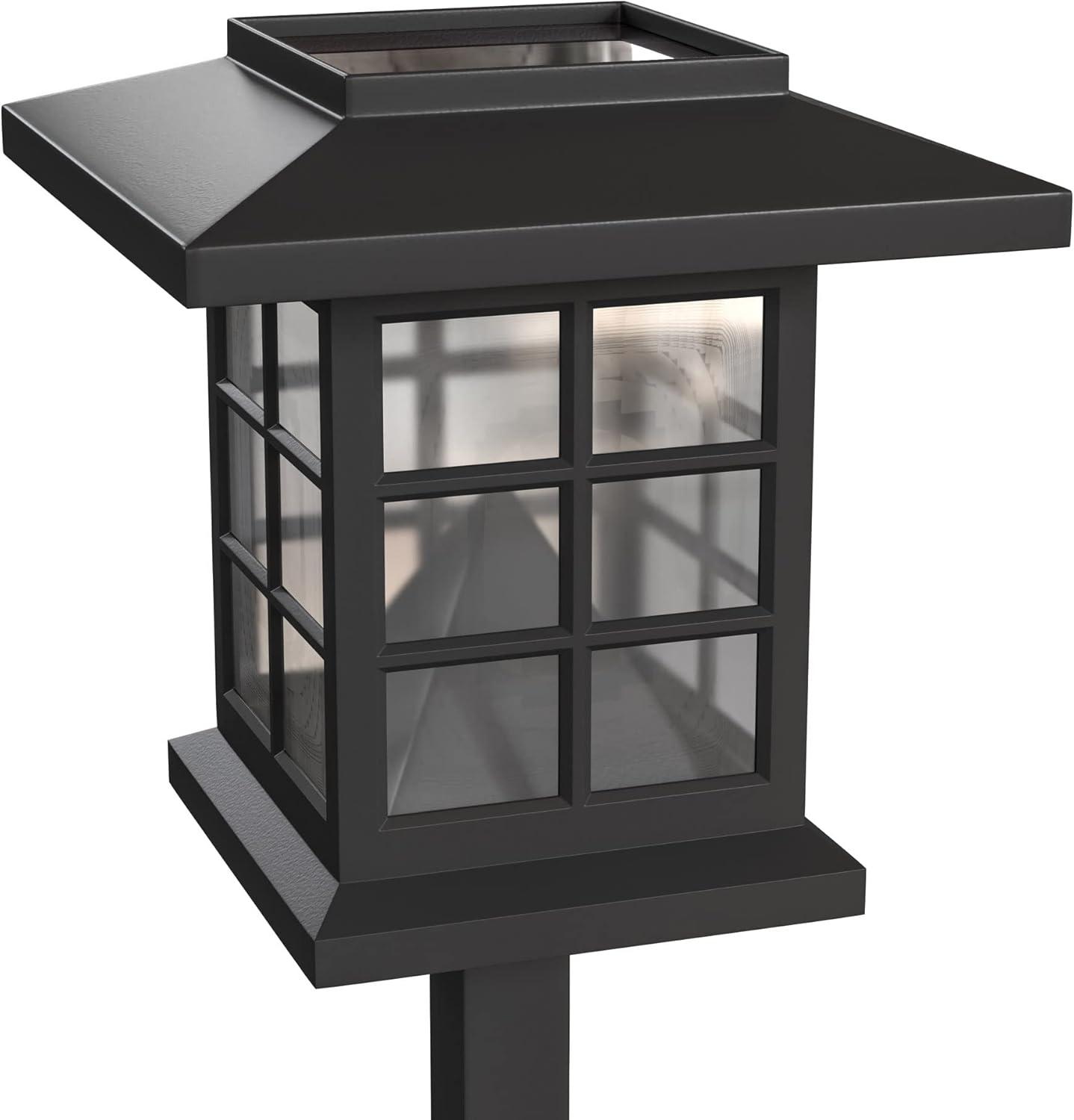 Rutland All - Weather Lantern Design Solar Powered LED Landscape Lights