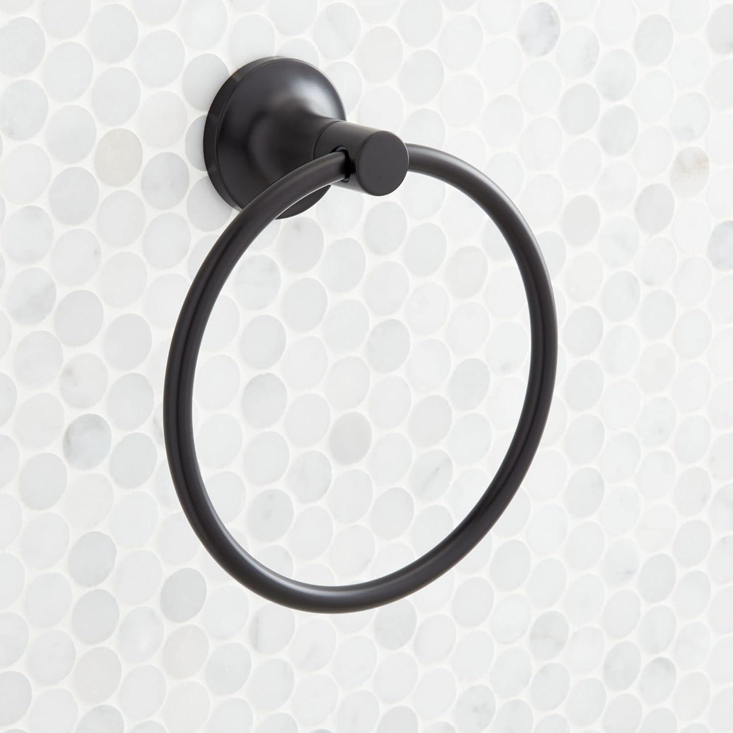 Lentz 6-1/2" Wall Mounted Towel Ring