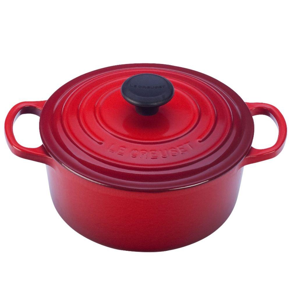Le Creuset Signature Enameled Cast Iron Round Dutch Oven with Lid