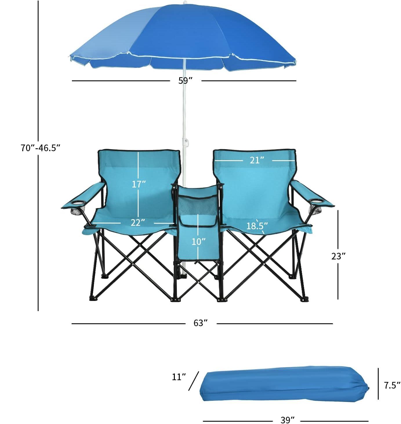 Arlmont & Co. Sayler Fabric Patio Folding Chair Folding Chair Set