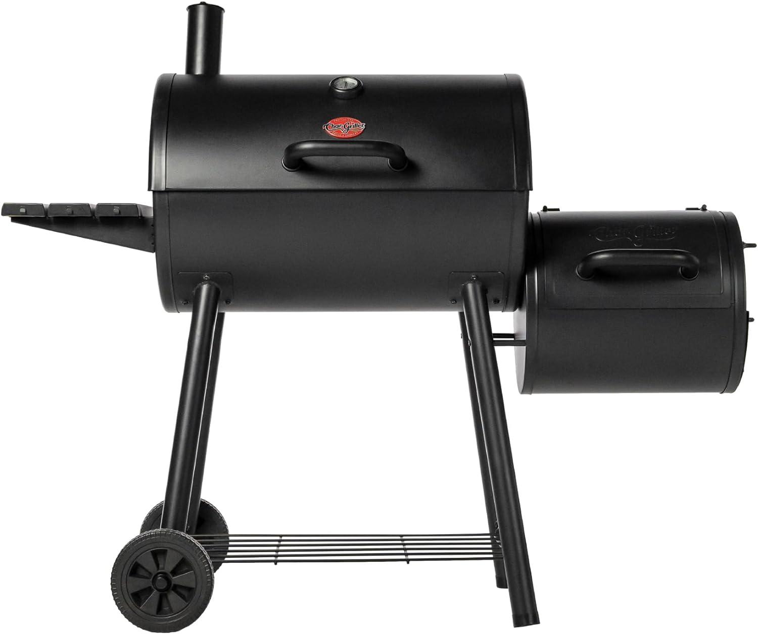 Smokin’ Pro™ Barrel Grill and Offset Smoker