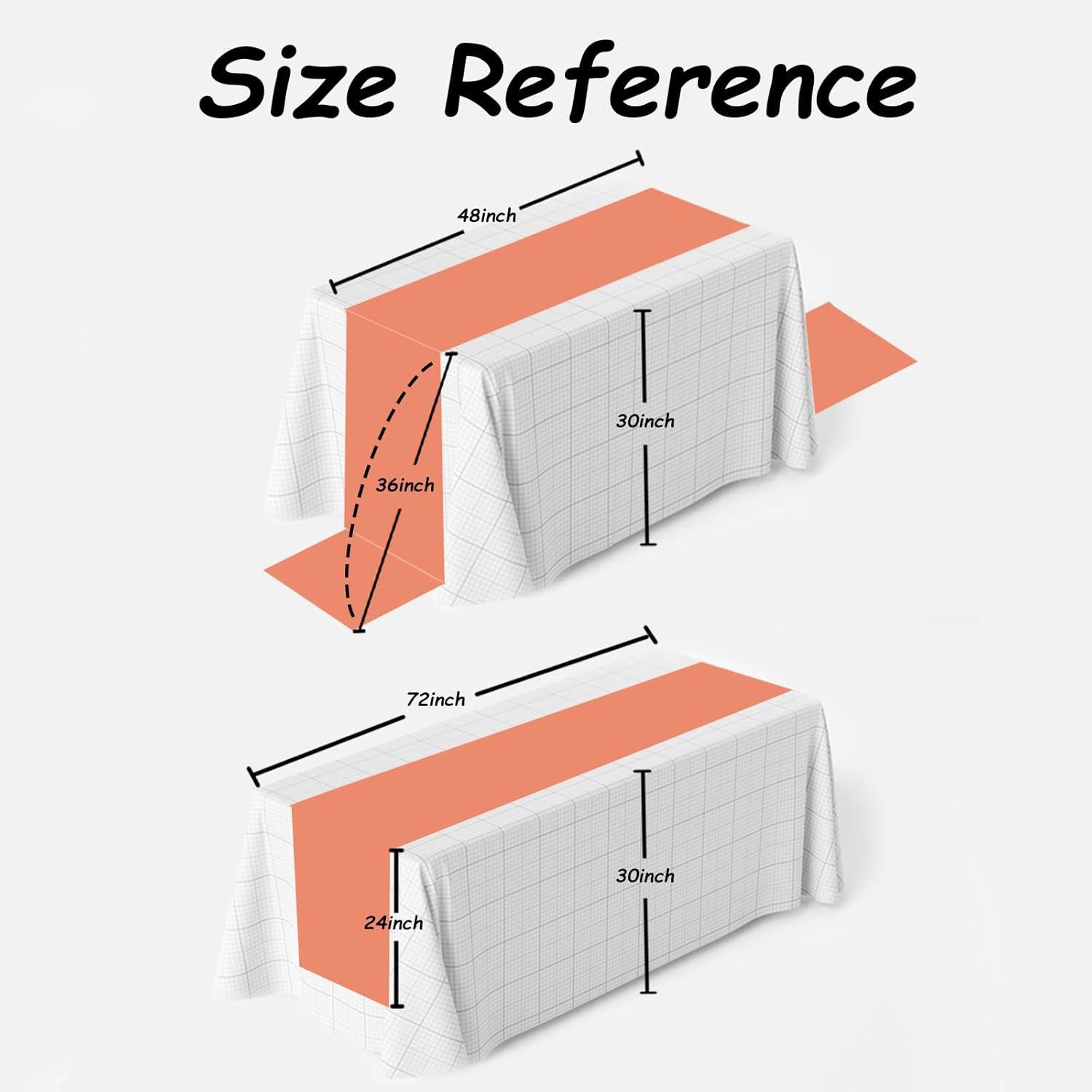 Mint Green Cheesecloth Table Runner 6 Pack 35" Boho Gauze Runner 120 inches Long Tablecloth Runner Rustic Sheer Fabric Bulk for Baby Shower Wedding Bridal Birthday Party Table Decorations