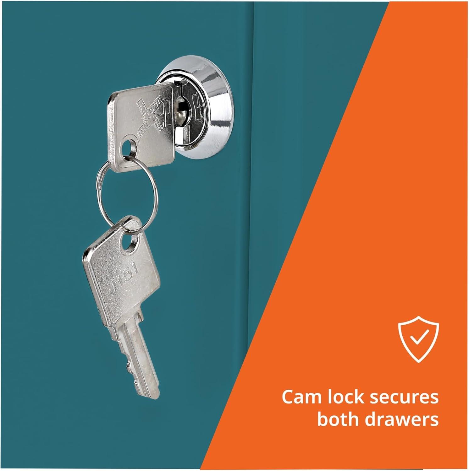 Lorell Soho 2-Drawer File Cabinet