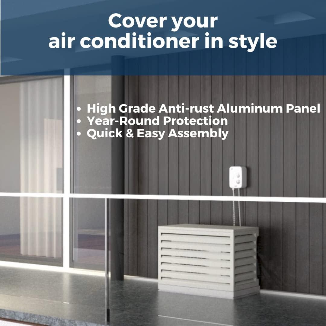 Airdeko Mini Split 39.37-in W x 27.55-in H Through-the-Wall Air conditioner cover