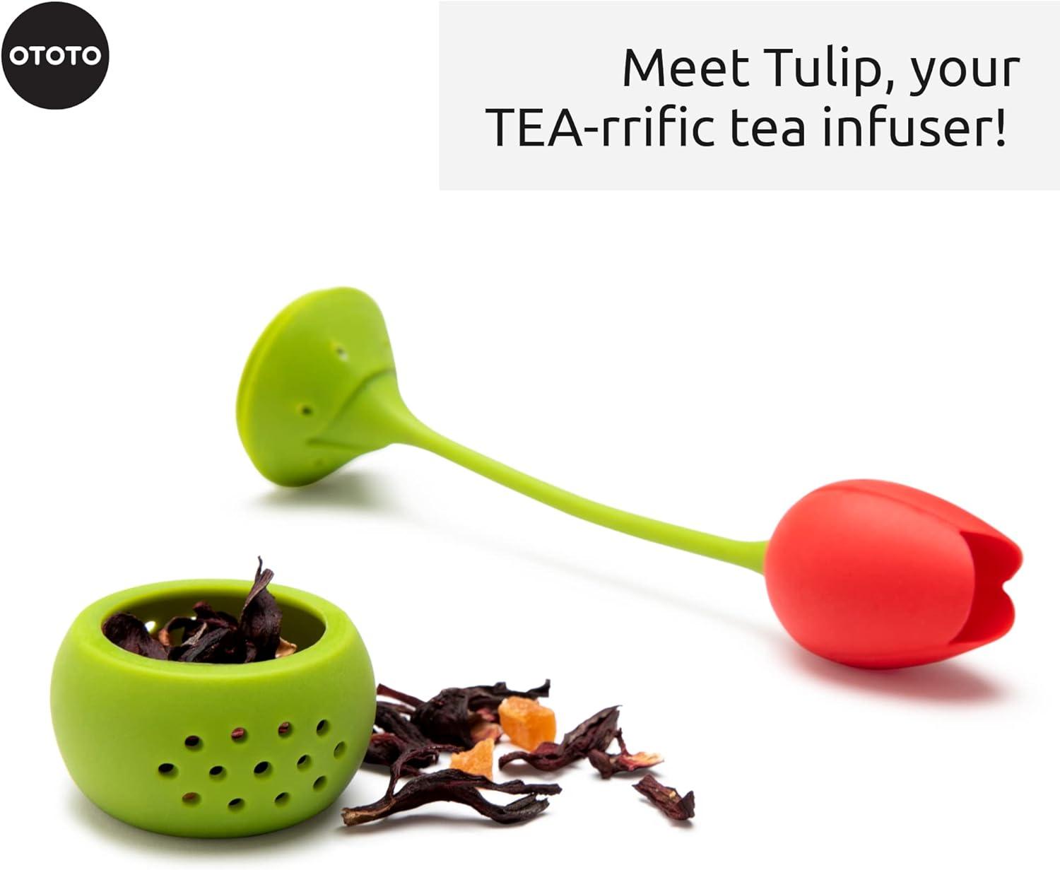 Ototo Tea infuser Red Tulip