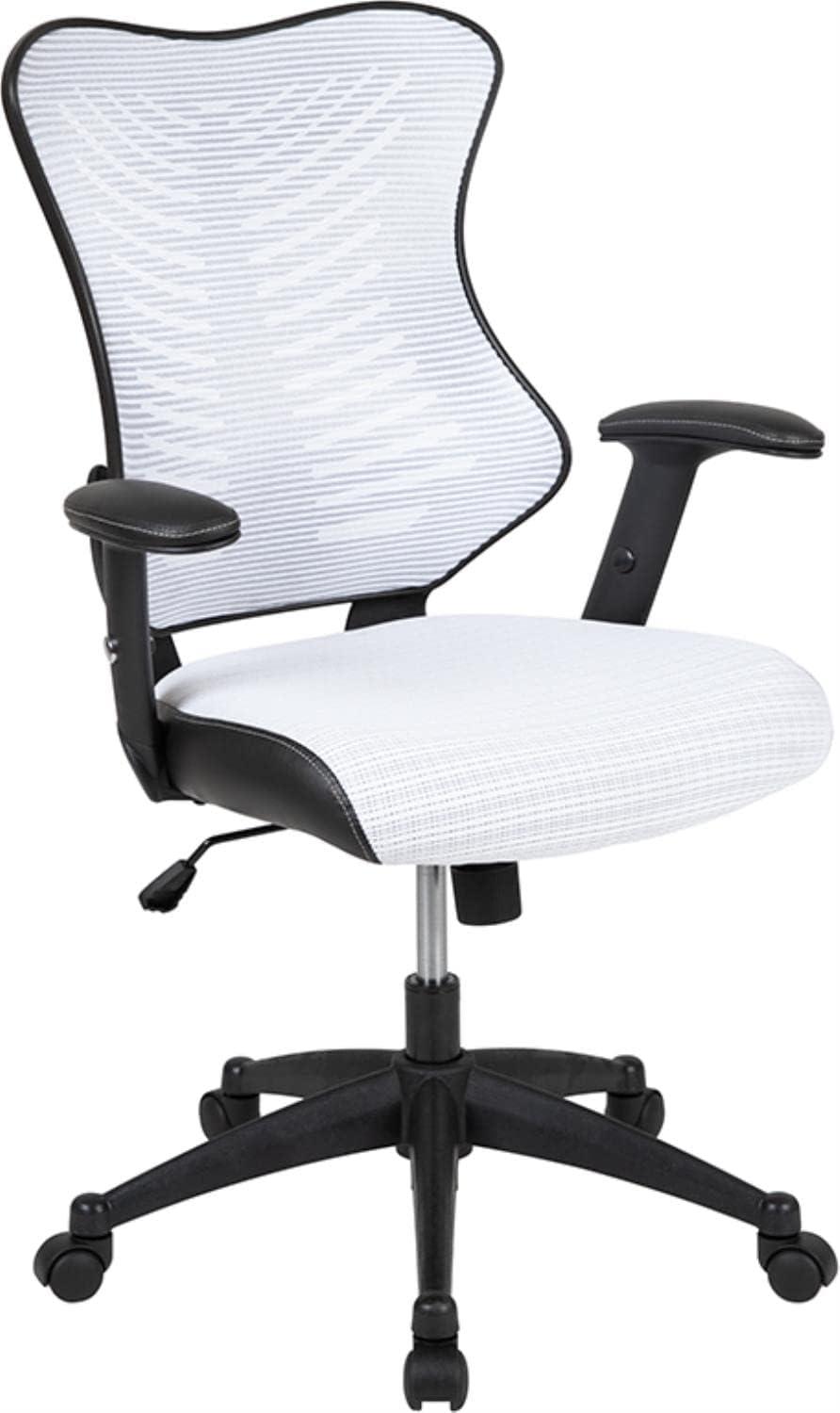 Flash Furniture High Back Designer Mesh Executive Swivel Ergonomic Office Chair with Adjustable Arms