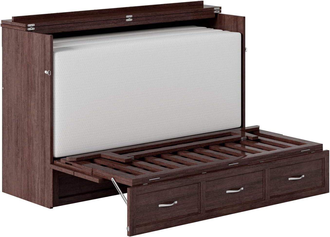 Queen Deerfield Murphy Bed Chest - AFI