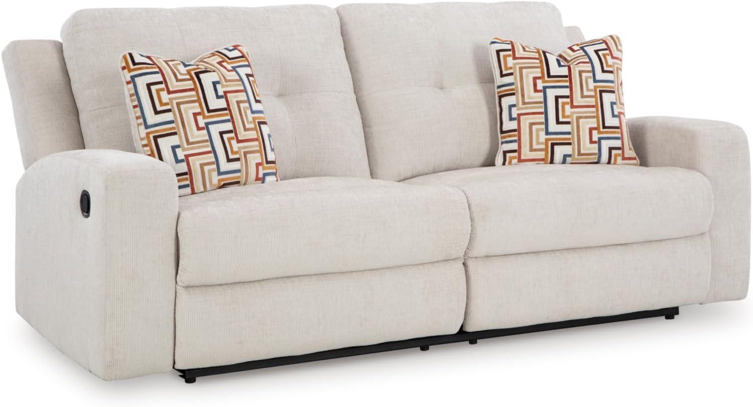 Signature Design by Ashley Danum Beige Reclining Sofa