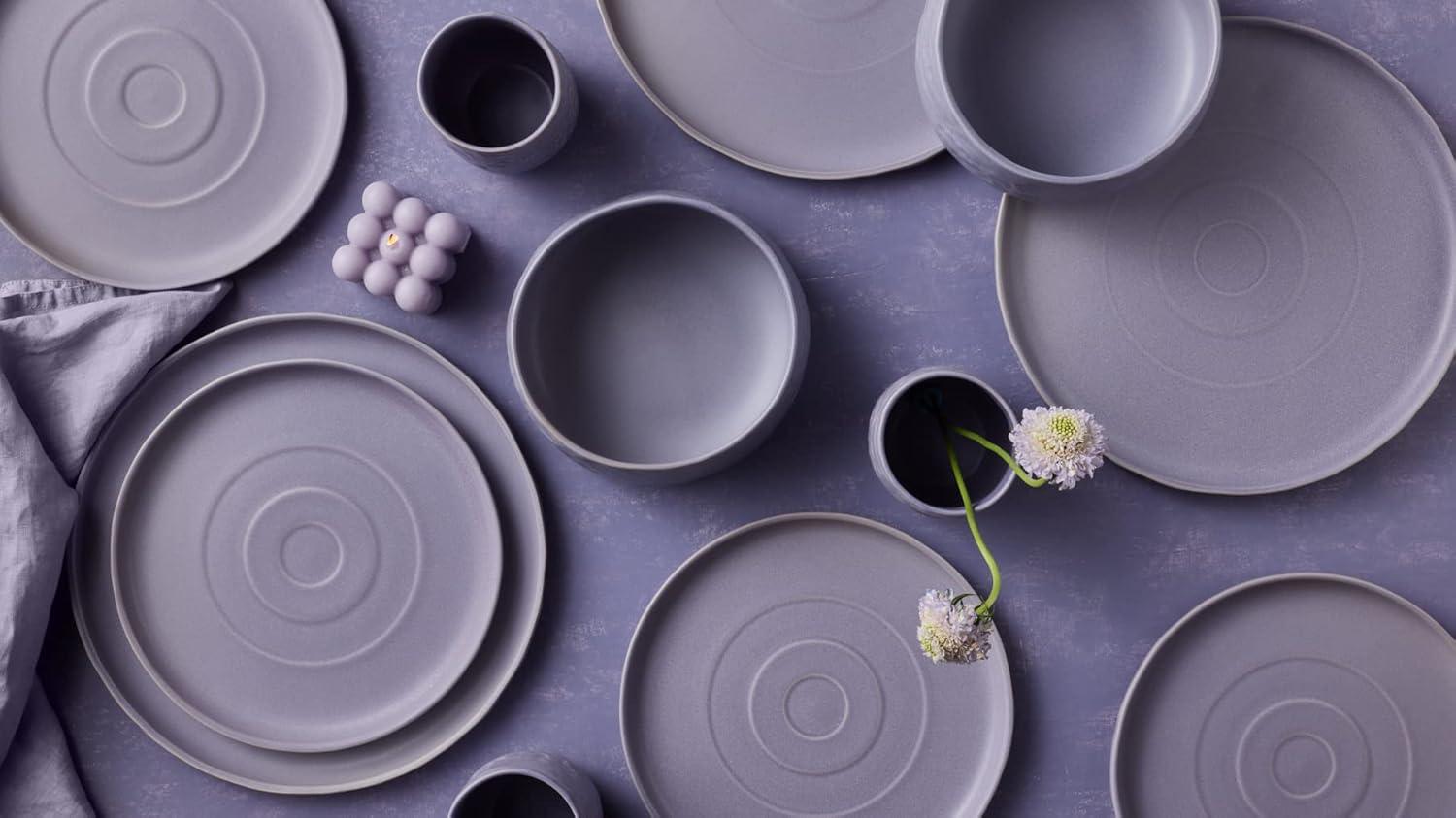 Shosai Stone by Mercer Project Shosai 16-Piece Dinnerware Set Stoneware