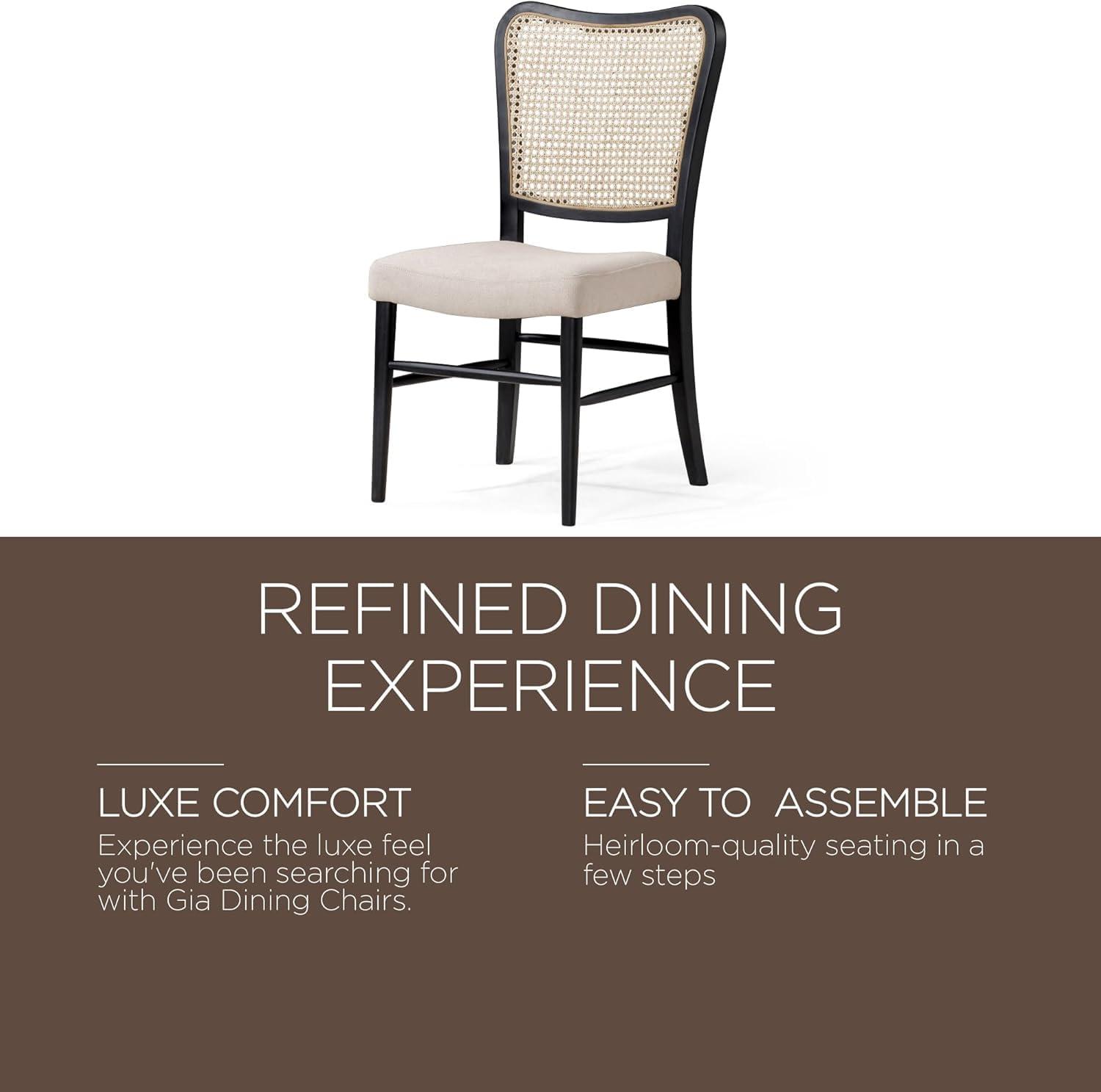 Maven Lane Maven Lane Vera Classical Wooden Dining Chair (Set of 2)