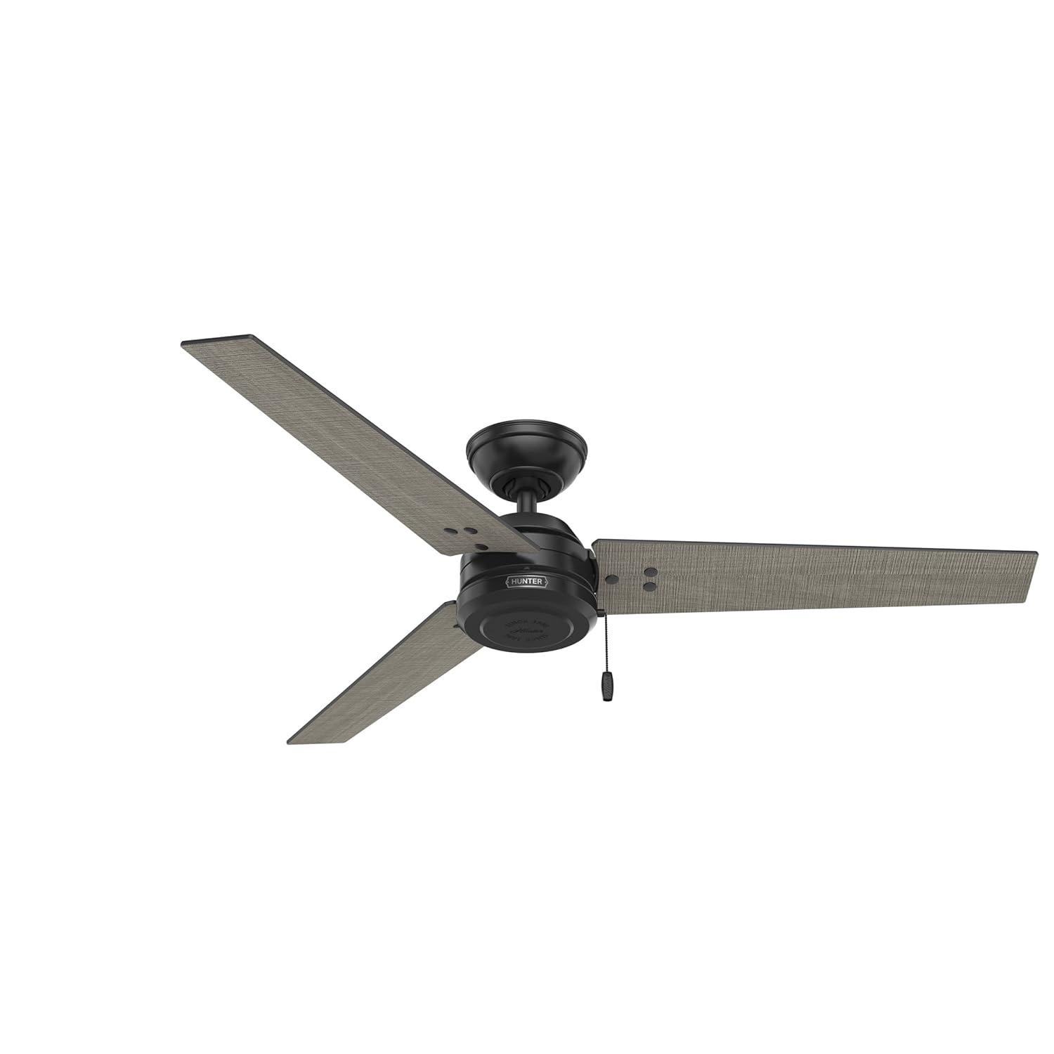 52" Cassius 3 - Blade Outdoor Standard Ceiling Fan with Pull Chain