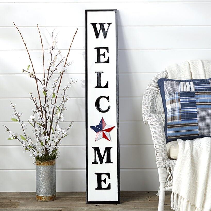 The Lakeside Collection 9-Pc. Interchangeable Welcome Sign