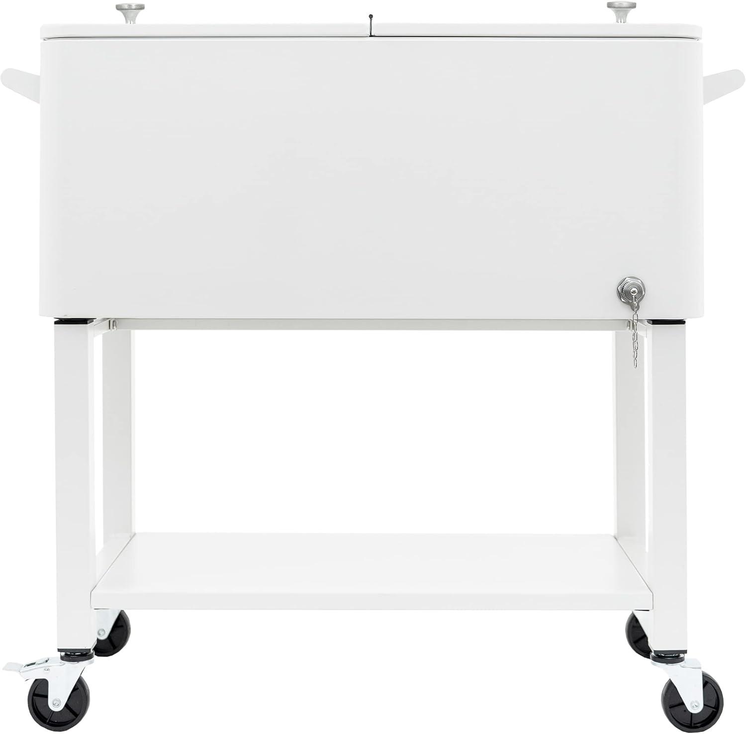 Permasteel 80-Qt Outdoor Patio Cooler with Removable Basin