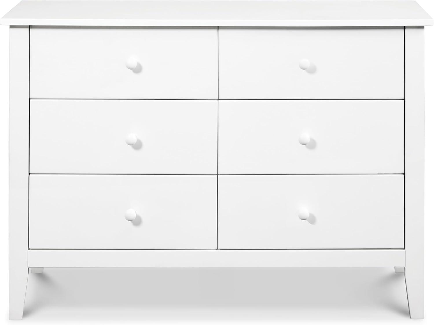 Morgan 6 Drawer 19" W Double Dresser