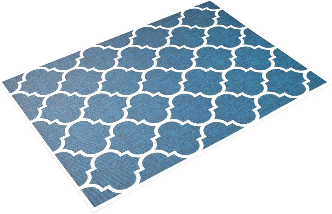 Courtyard Geometric Rug