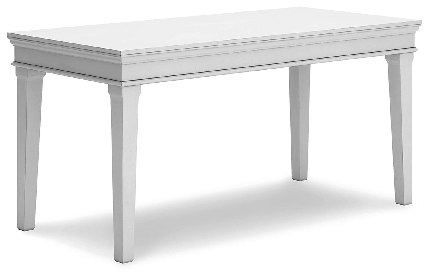 Benjara Kanwyn Solid Wood Base Writing Desk