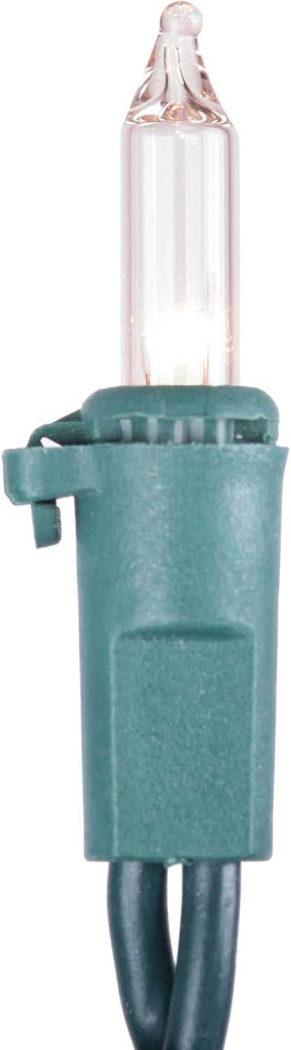 Vickerman 5' Flocked Spruce Artificial Christmas Tree, Clear Lights