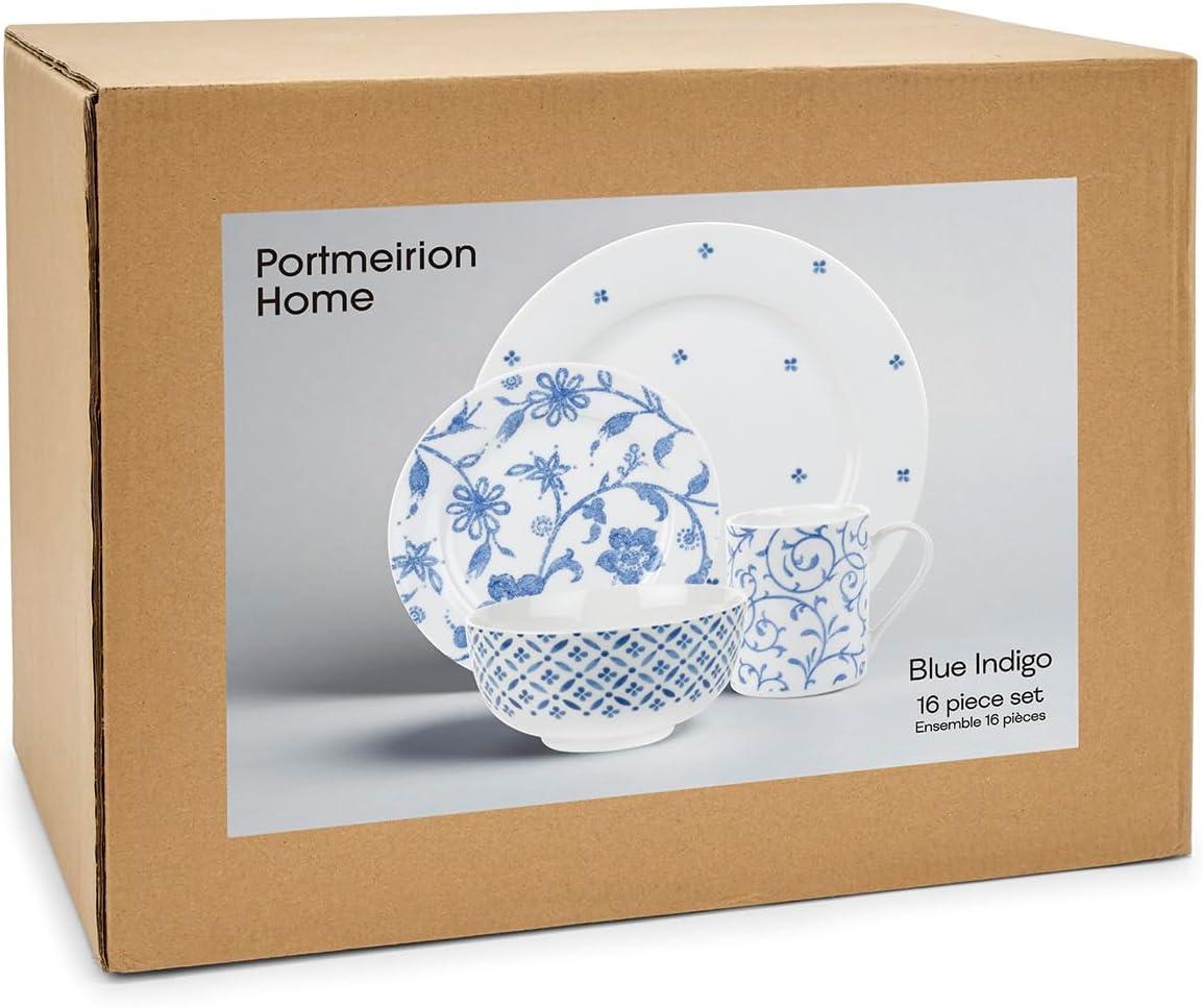 Portmeirion Blue Indigo 16-Pc Set