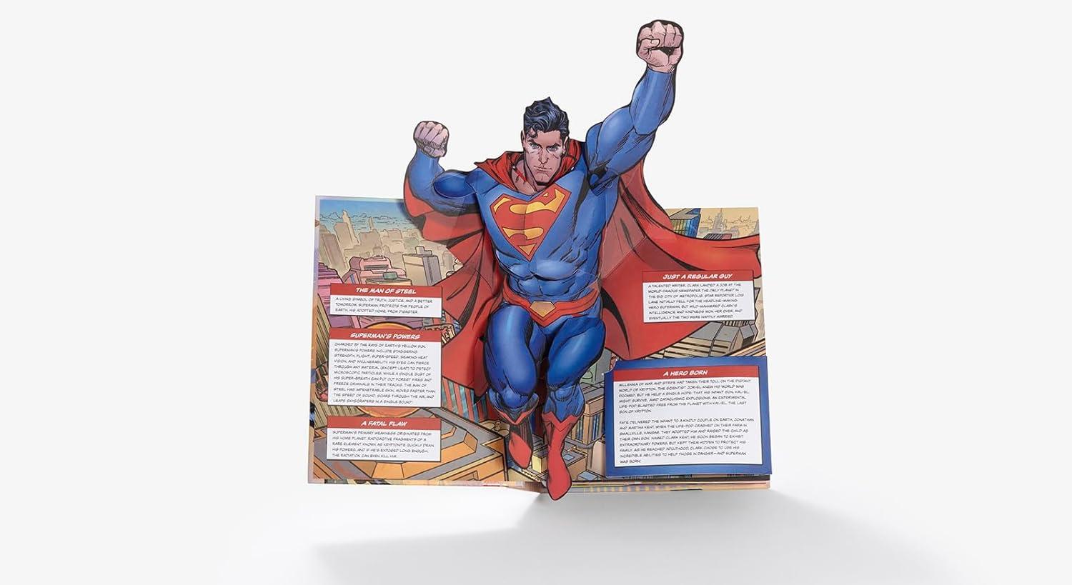 DC Super Heroes: The Ultimate Pop-Up Book - by  Matthew Reinhart (Hardcover)