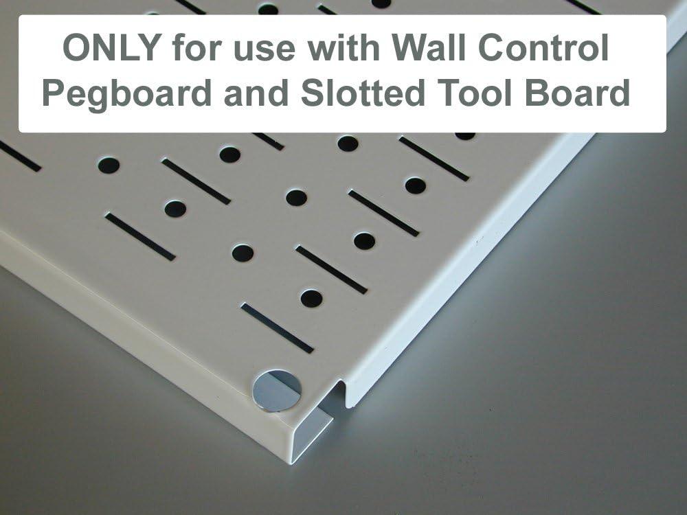 Wall Control 26 -Piece Steel Pegboard hook in Black ( 2.0-Inches W x 2.0-Inches H )