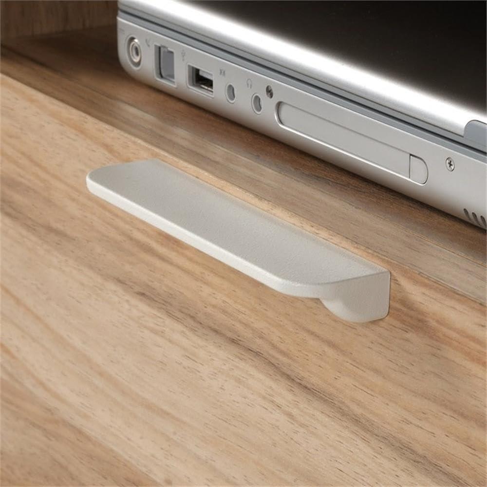 Portage Park Executive Desk Kiln Acacia - Sauder