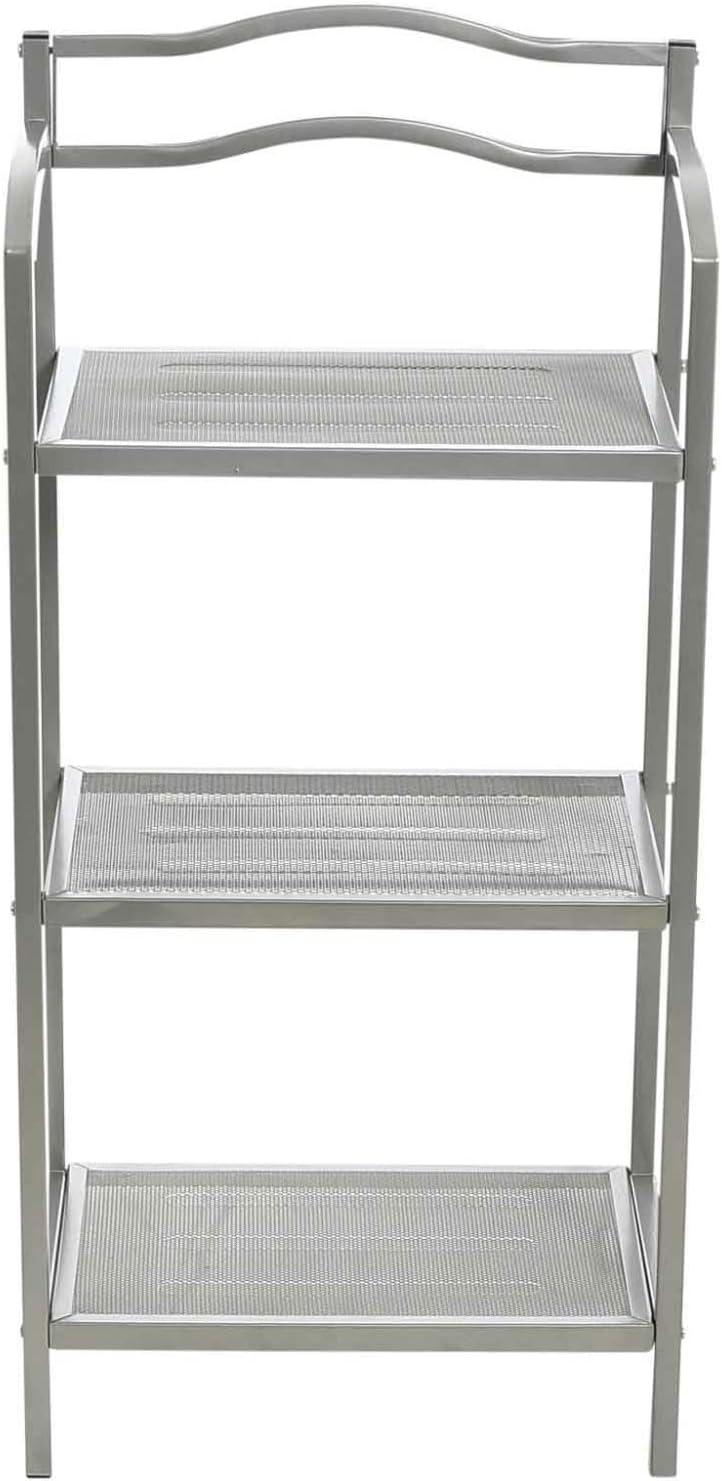 3-Tier Metal Over the Toilet Bathroom Storage Shelf