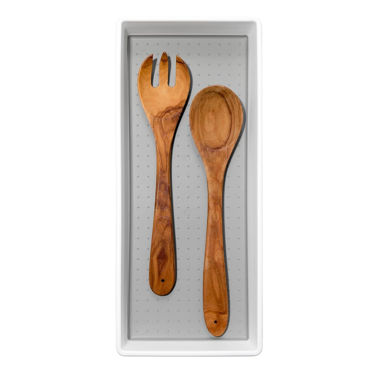 Madesmart White Plastic Large Organizer Bin