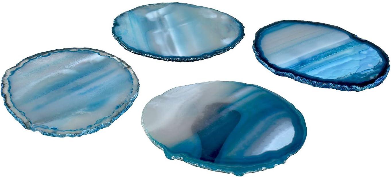 Agate 4 Piece Coaster Set