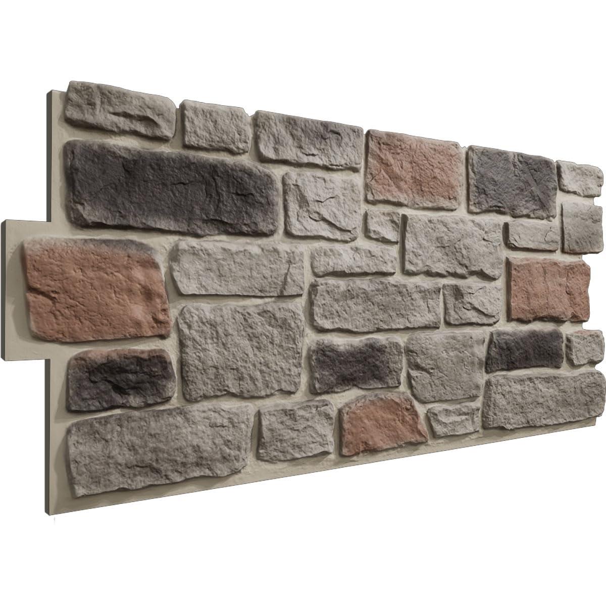 Ekena Millwork EverStone Cobblestone Faux Stone Panel