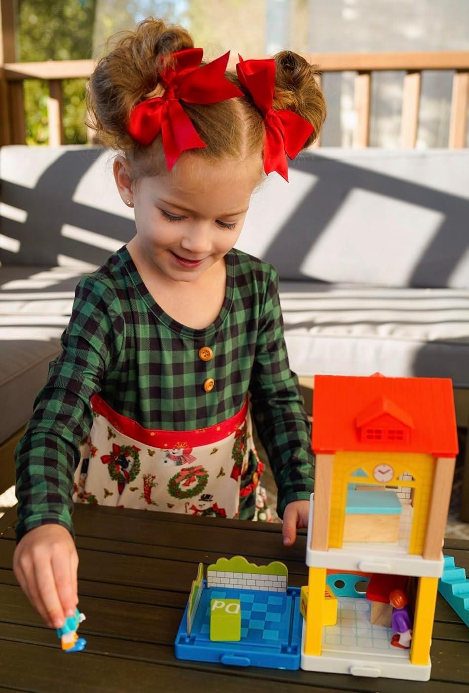 Wooden School Play Set