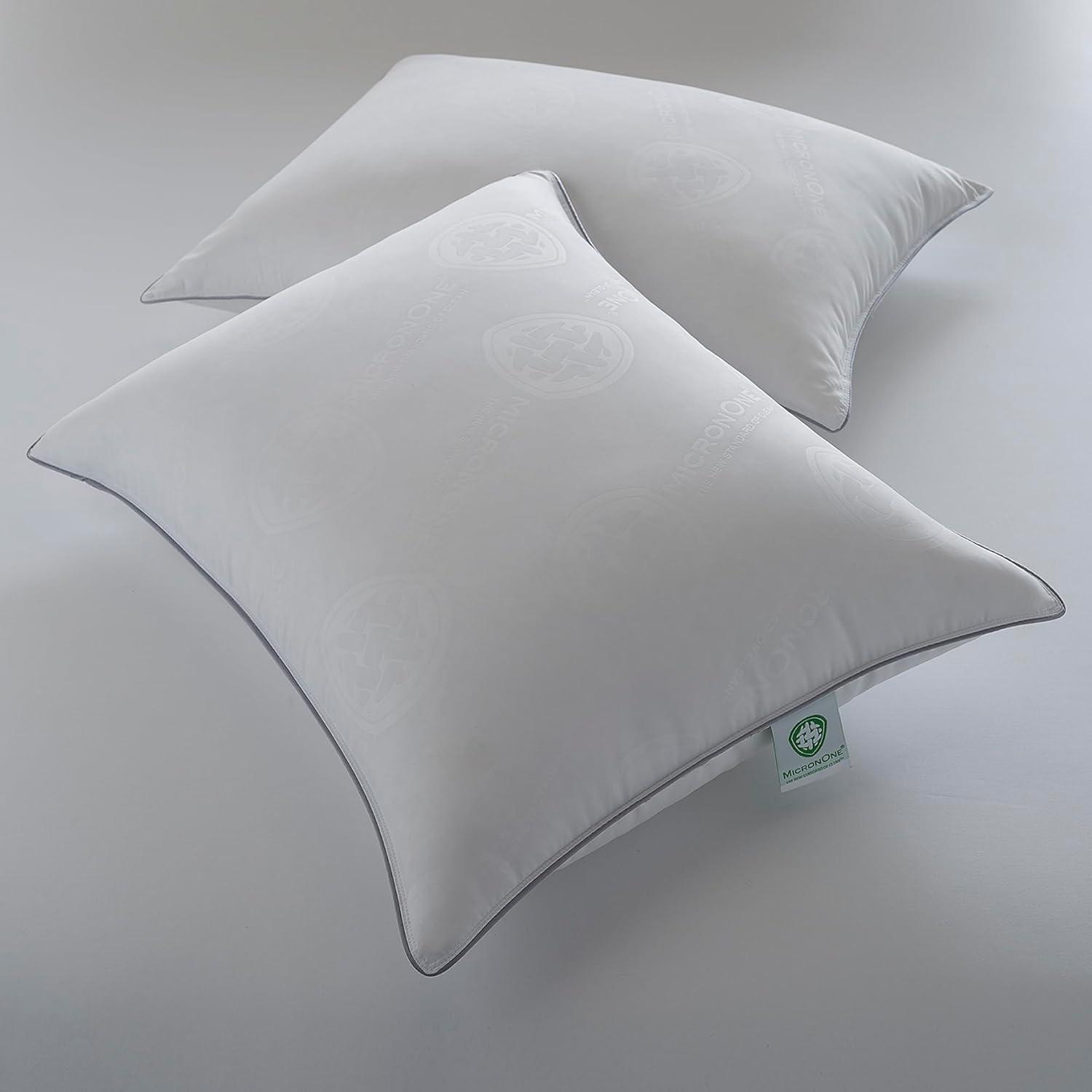 MicronOne Gel Fiber Plush Pillow (Set of 2)