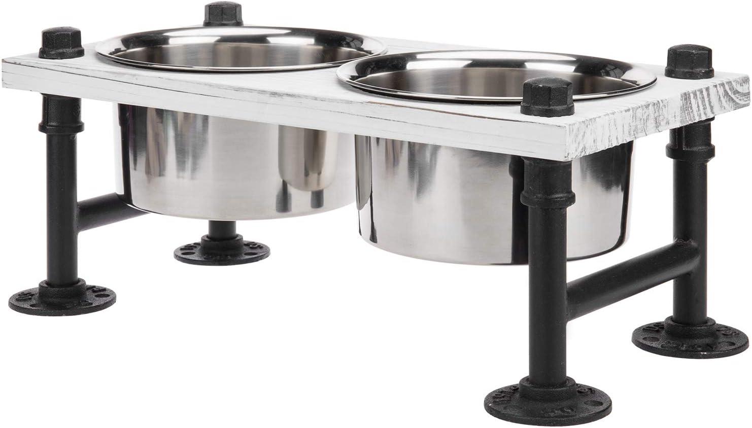 Elevated Pet Dog Bowls Feeder